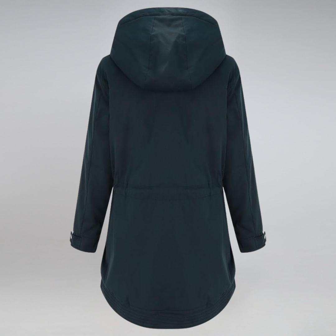 Women's winter jacket – Warm parka with fleece lining and hood
