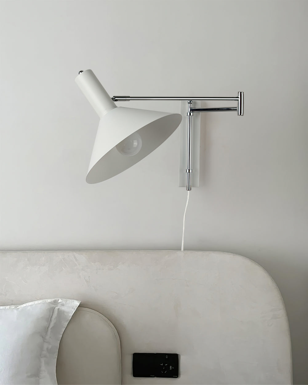 Justerbar Minimalistisk Væglampe til Soveværelse og Stue