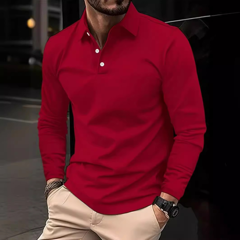 Tidløs Stilfuld Skjorte til Mænd - Slim Fit og Komfortabel