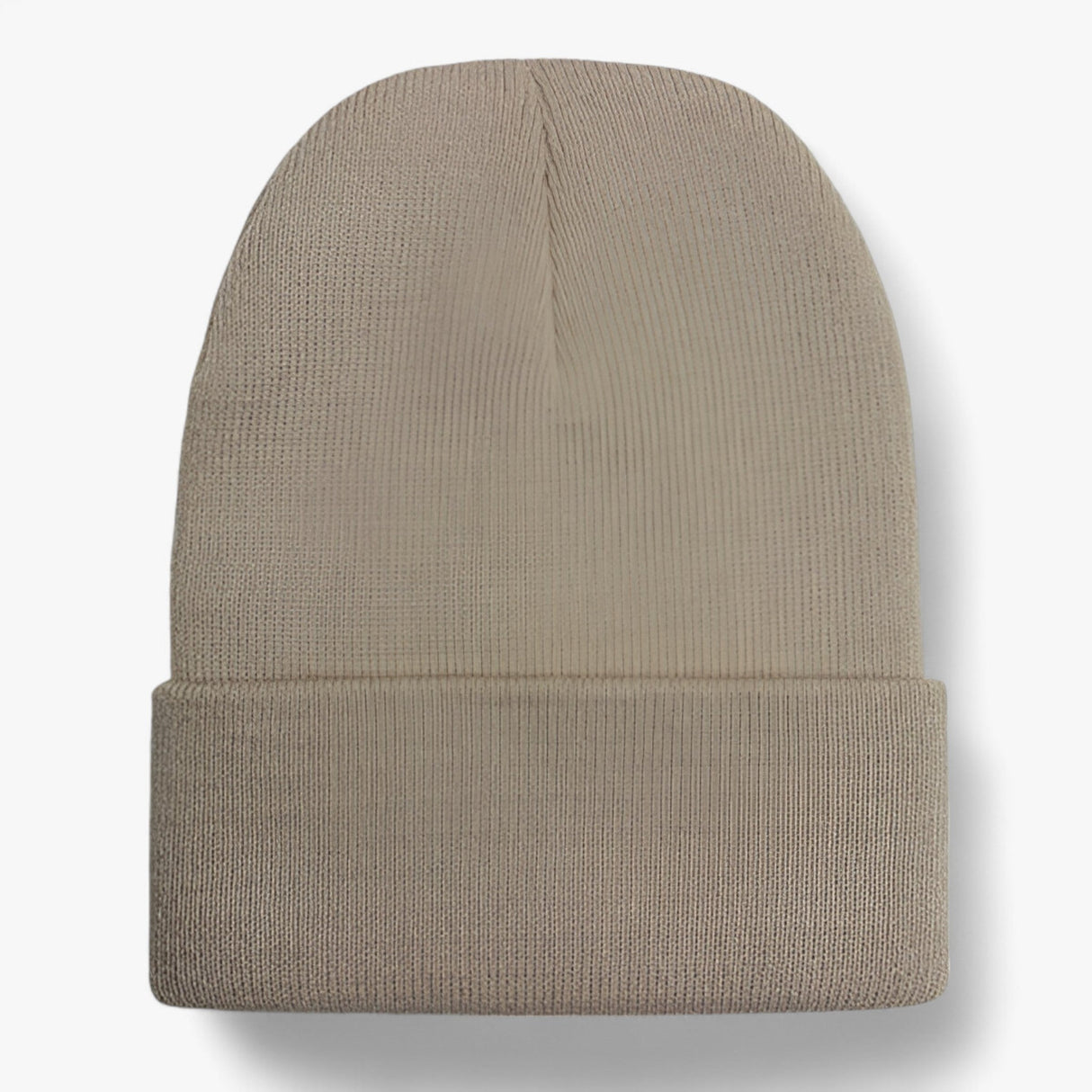 Basic Strikket Beanie – Unisex Vinterhue med Minimalistisk Design