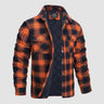 Herre Flannel Vintervest med Vatteret Foring