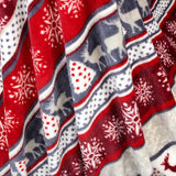 Weihnachtsdecke mit skandinavischem Muster – Warmes und stimmungsvolles Plaid