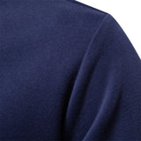 Elegant Herre Langærmet Polo Shirt med Klassisk Krave