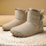 Varme vinterstøvler med pelsfor – komfortable dameboots