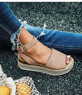 Sommer Platform Espadrille Sandaler til Damer