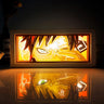 Anime LED Shadow Box – Oplyst Dekorationslampe med Farveeffekter
