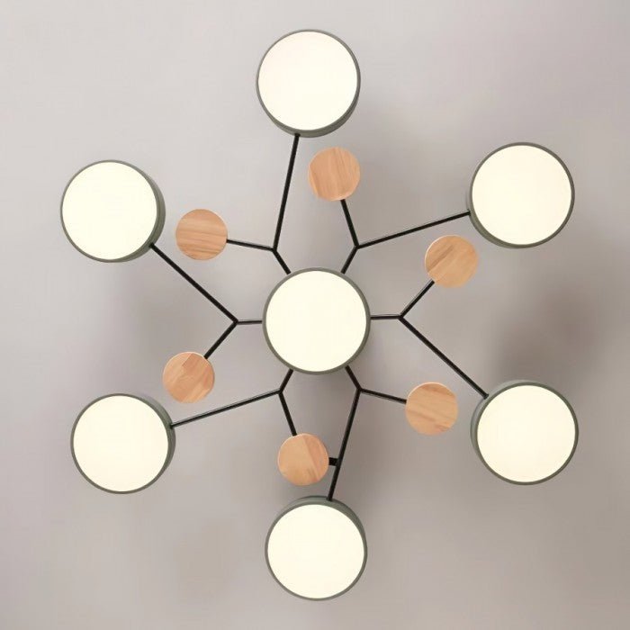 Skandinavisk LED Loftlampe - Moderne, Energibesparende og Bæredygtigt Design