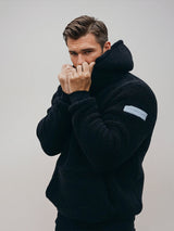 Herre Fleece Hoodie – Blød Varm Komfortabel Trøje med Hætte