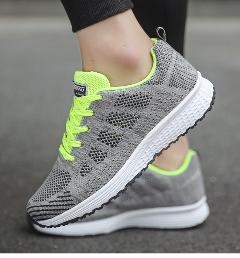 Let og Åndbar Dame Sneakers med Stabilitet