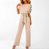 Stilfuld Jumpsuit med Flatterende Pasform