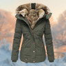 Ladies' Winter Jacket – Warm Jacket with Luxury Fur Collar and Hood