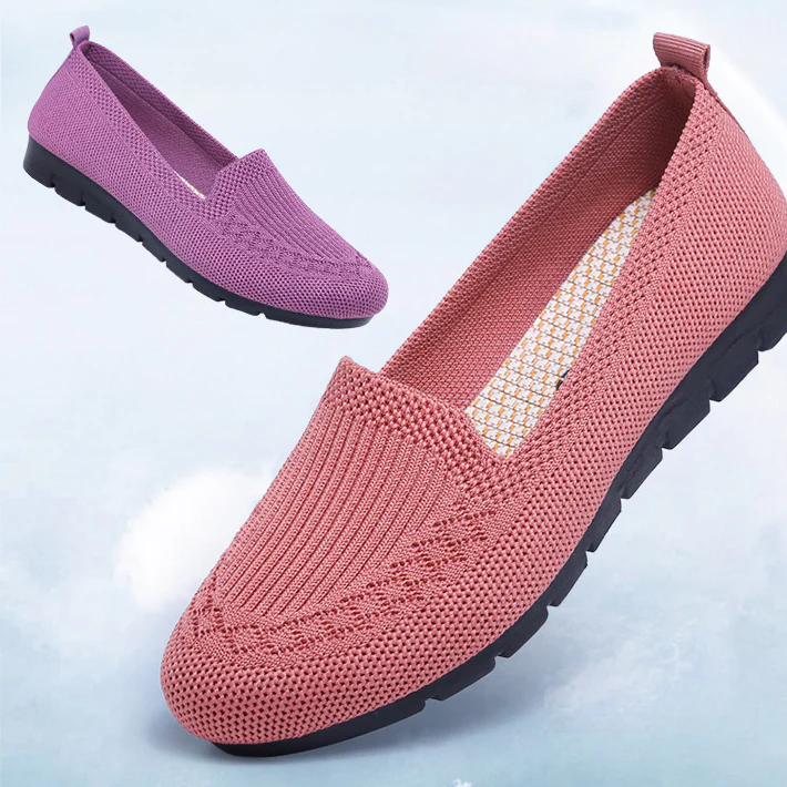 Letvægts Dame Slip-On Sko med Svangstøtte