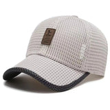 Åndbar Sommerkasket | Justerbar Snapback til Udendørsaktiviteter