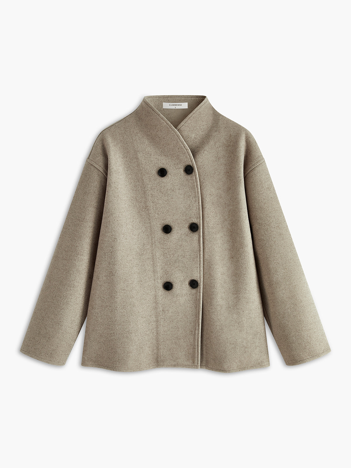 Oversized Button-Down Jakke til Damer - Stilfuld og Komfortabel