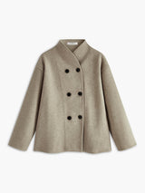 Oversized Button-Down Jakke til Damer - Stilfuld og Komfortabel