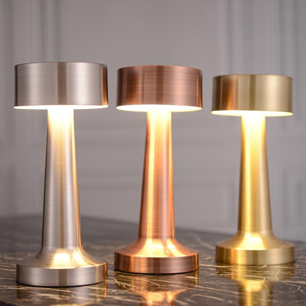 Trådløs Bordlampe med Moderne LED-Design