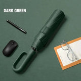 Automatisk Sammenklappelig Paraply – Kompakt & UV-beskyttende Design