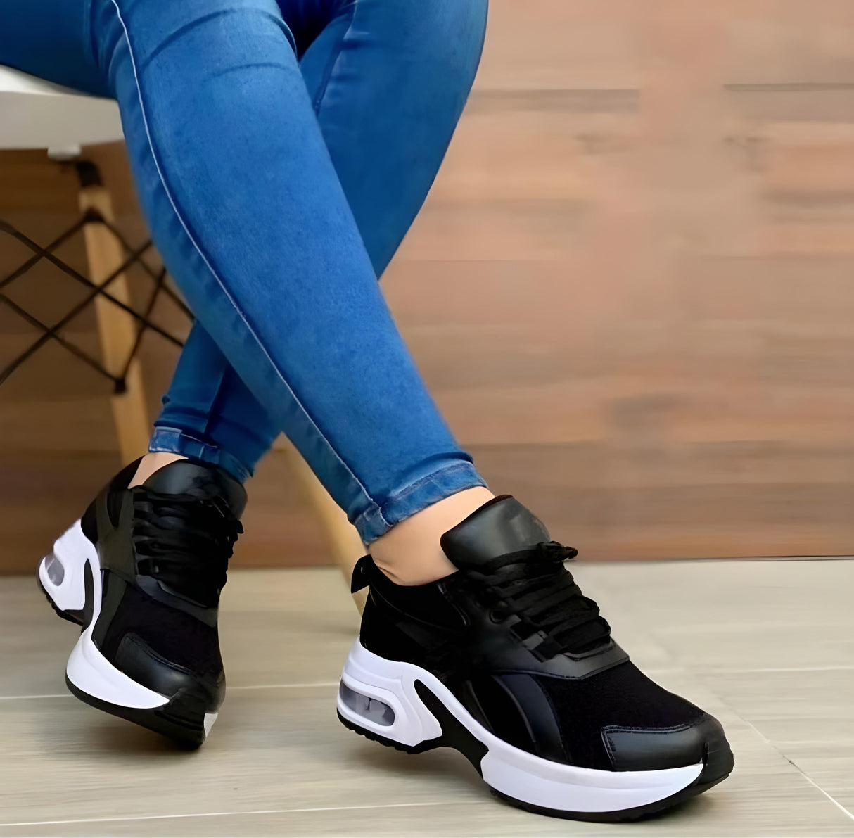 Letvægt Åndbare Komfortable Dame Sneakers
