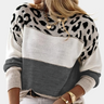 Stilfuld Damebluse med Leopardprint - Grå eller Pink