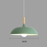 Moderne Skandinavisk Egetræ LED Loftlampe