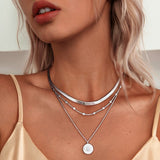 Sølv Håndlavet Elegant Halskæde 925 Sterling