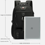 Rucksack mit USB-Ladeanschluss und großem Fassungsvermögen