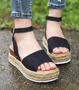 Sommer Platform Espadrille Sandaler til Damer