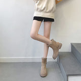 Ladies winter boots – Warm lined boots with zipper