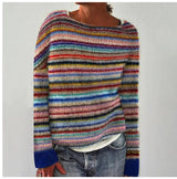Retro Sweater med Komfortabel Pasform og Stilfuldt Design