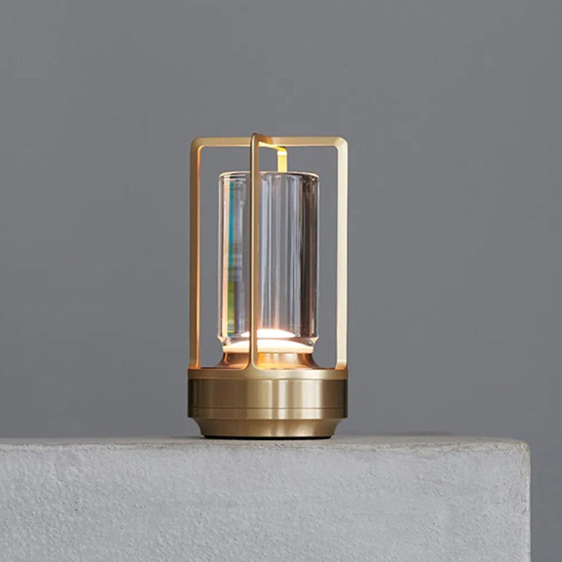 Moderne LED lanterne lampe – Stemningsfuld dekorativ bordlampe