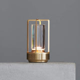 Moderne LED lanterne lampe – Stemningsfuld dekorativ bordlampe