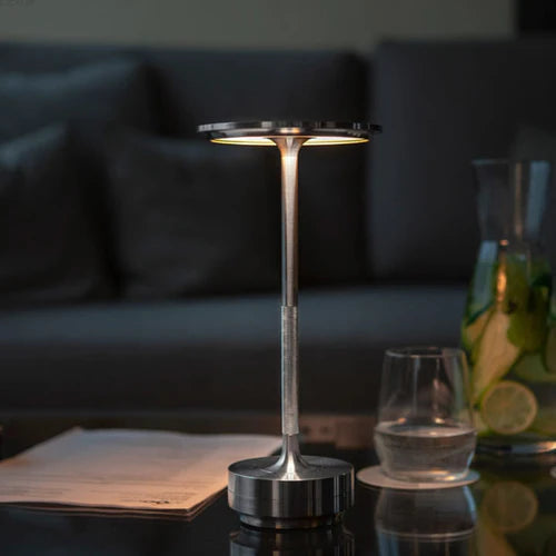 Trådløs USB Genopladelig LED Bordlampe med Smart Touch