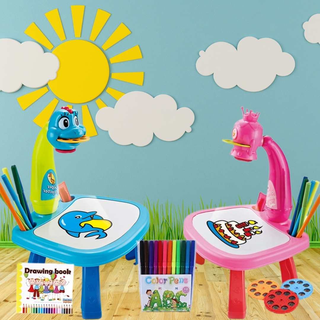 Projector Drawing Board – Creative Light Projection Toy Set for Children