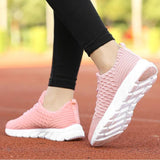 Komfortable Dame Sneakers med Memory Foam Indersål
