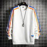Herre Retro Komfortabel Sweatshirt i Bomuld