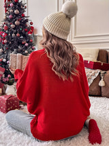 Dame Juletrøje “Merry” – Komfortabel Vinter Sweater