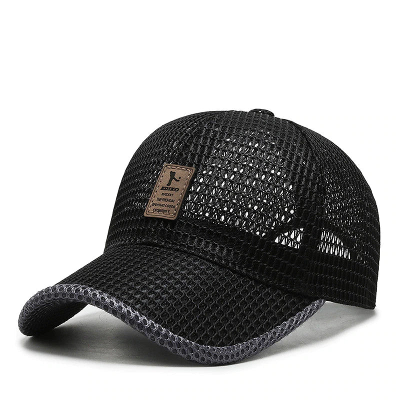 Åndbar Sommerkasket | Justerbar Snapback til Udendørsaktiviteter