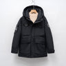 Ladies' winter parka – warm jacket with hood and functional pockets