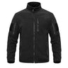 Herren Fleecejacke – Warme Softshell Outdoorjacke mit Reißverschluss