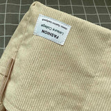 Bæredygtig canvas skuldertaske med justerbar rem