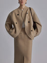 Oversized Button-Down Jakke til Damer - Stilfuld og Komfortabel
