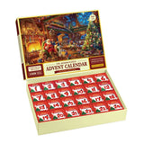 Luksus Puslespils Julekalender – 1008-brikker Juleværelse Udgave