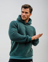 Herre Fleece Hoodie – Blød Varm Komfortabel Trøje med Hætte