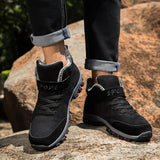 Herre vinterstøvler – varme komfortable outdoor ankelstøvler