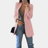 Casual Lang Blazer Dame - Stilfuld og Alsidig