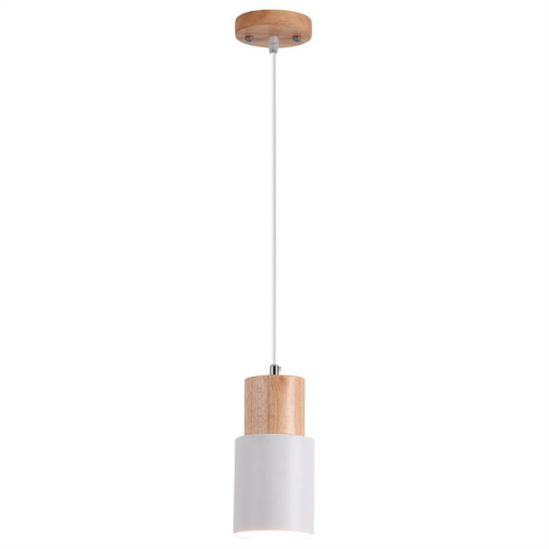 Cylinder Aluminium 1-lys LED Pendellampe Moderne Design