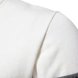 Męski zimowy sweter z półzamkiem – klasyczny wzór dzianiny