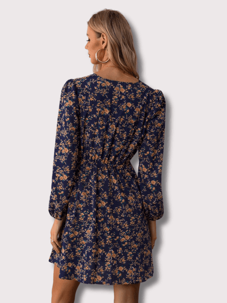 Festkjoler Damer - Blomstret Minikjole til Kvinder 3