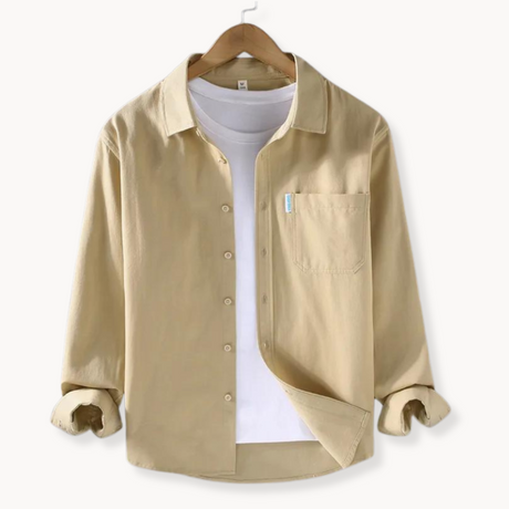 Herre Langærmet Skjorte