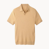 Herre Poloshirt i Lyocell og Silke